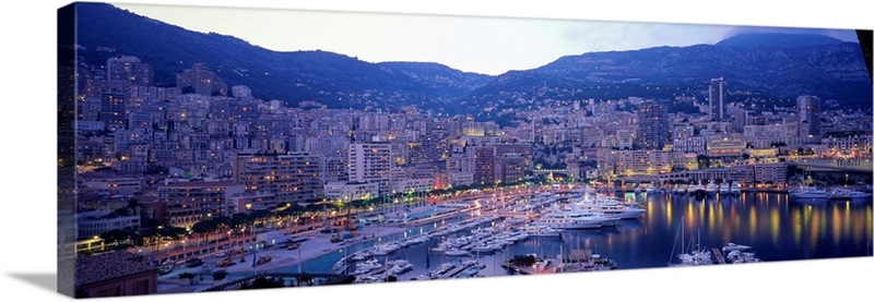 Harbor Monte Carlo Monaco | Great Big Canvas