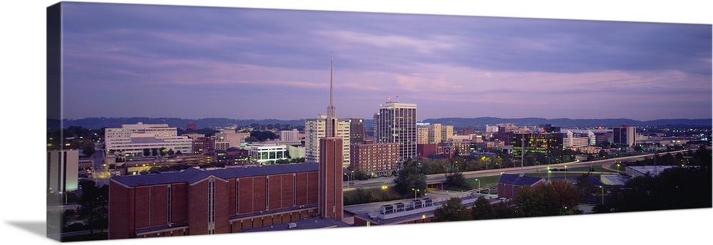 High angle view of a city, Chattanooga, Tennessee