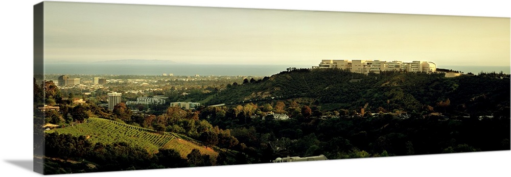 High angle view of a city Santa Monica Los Angeles County California