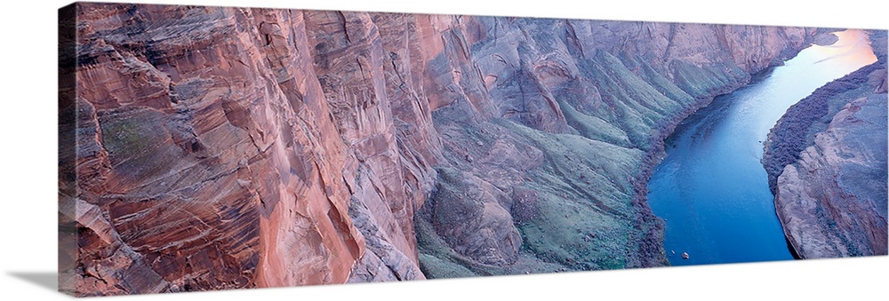 High angle view of a river, Colorado River, Arizona