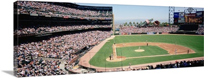 High angle view of a stadium, Pac Bell Stadium, San Francisco, California