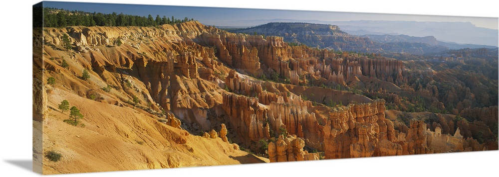 High angle view of rock formations, Bryce Canyon, Bryce Canyon National Park, Utah