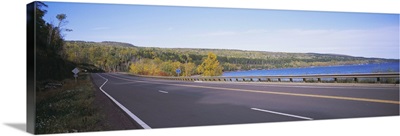 Highway along a river, Highway 61, Minnesota