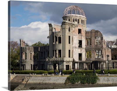 Hiroshima Peace Memorial (Genbaku Dome), Hiroshima, Hiroshima Prefecture, Japan