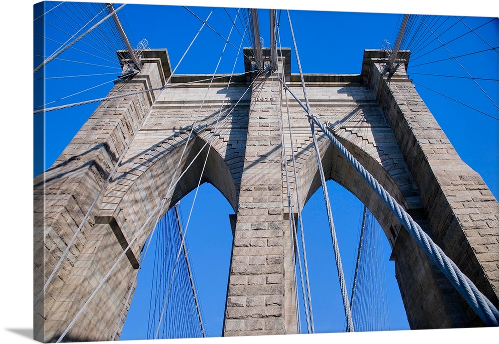 Historic Brooklyn Bridge, New York City, New York