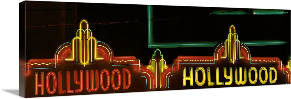 Hollywood Neon Sign Los Angeles CA