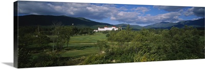 Hotel in the forest, Mount Washington Hotel, Bretton Woods, New Hampshire
