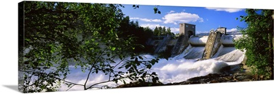 Hydroelectric dam, Imatra, South Karelia, Finland