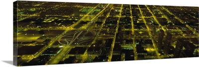 Illinois, Chicago, aerial