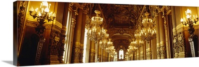 Interiors of a palace, Paris, Ile-De-France, France