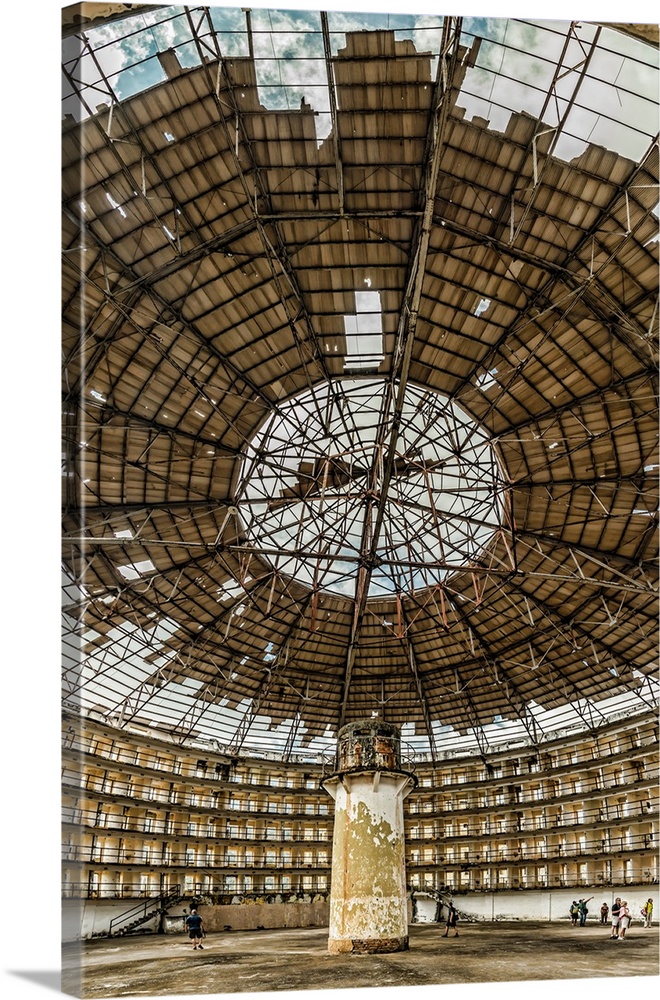 Interiors of abandoned Presidio Modelo prison, Isle Of Youth, Cuba Wall  Art, Canvas Prints, Framed Prints, Wall Peels | Great Big Canvas