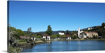 Lake Merritt in springtime, Oakland, California