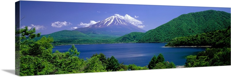 Lake Motosu Oshino Yamanashi Japan | Great Big Canvas