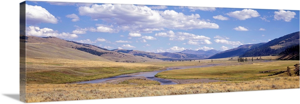 Lamar Valley Yellowstone National Park WY