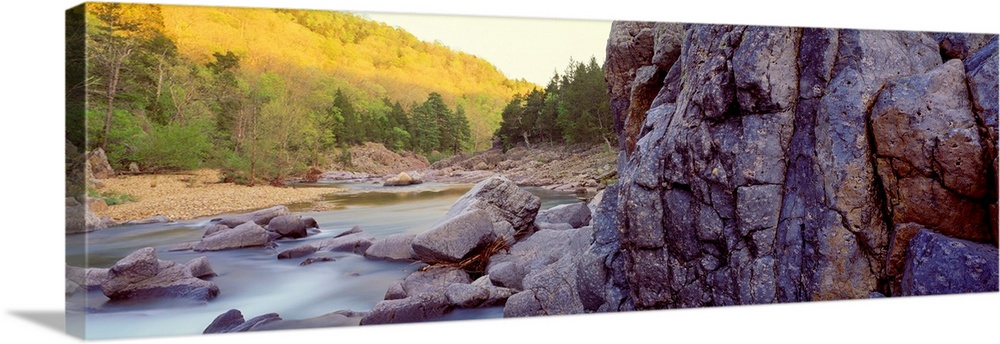 Late Afternoon, Black River, St. Francois Mountains, Missouri