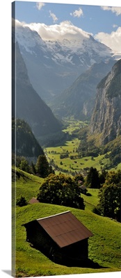 Lauterbrunnen Valley, Wengen, Lauterbrunnen, Interlaken-Oberhasli, Bern, Switzerland