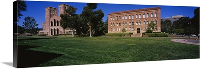 Lawn in front of a Royce Hall and Haines Hall University of California City of Los Angeles California