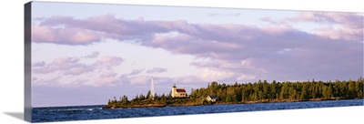 Lighthouse 1866 Lake Superior Copper Harbor Keweenaw Peninsula MI