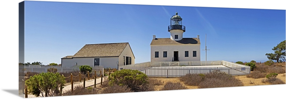 Lighthouse Old Point Loma Lighthouse Point Loma Cabrillo National Monument San Diego California