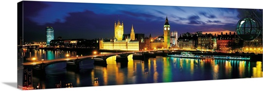 London England Photo Canvas Print | Great Big Canvas