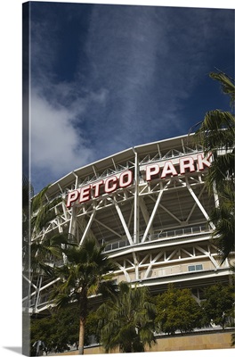 Low angle view of a baseball park, Petco Park, San Diego, California