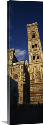 Low angle view of a cathedral, Duomo Santa Maria Del Fiore, Florence, Tuscany, Italy