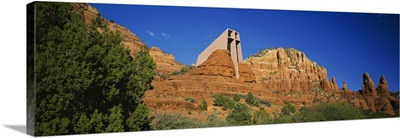 Low angle view of a chapel, Chapel Of The Holy Cross, Sedona, Arizona