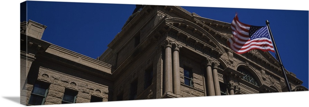 Low angle view of a courthouse, Fort Worth, Texas