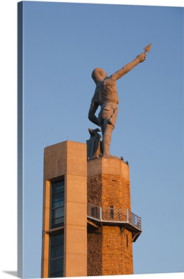 Low angle view of a statue, Vulcan Statue, Vulcan Park, Birmingham, Alabama
