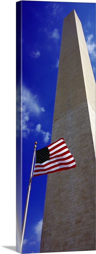 Low angle view of an obelisk Washington Monument Washington DC