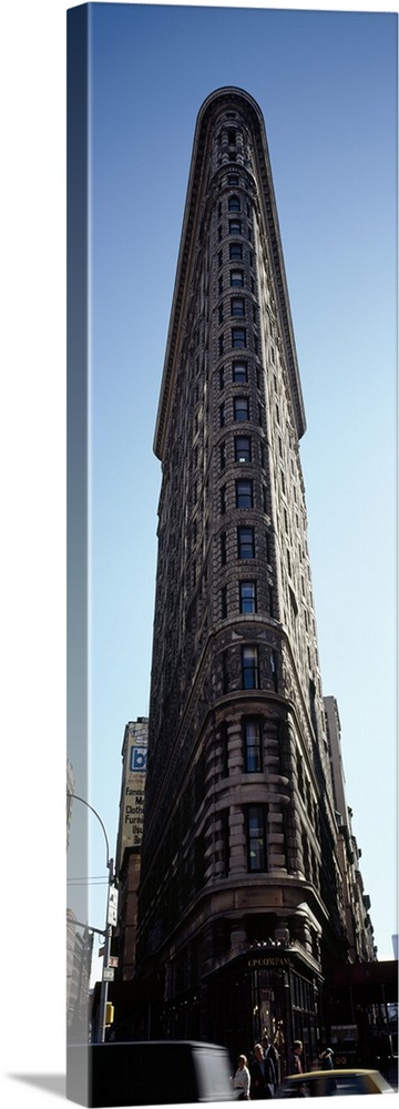 Low angle view of an office building, Flatiron Building, Manhattan, New York City, New York State,