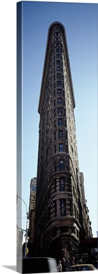 Low angle view of an office building, Flatiron Building, Manhattan, New York City, New York State,