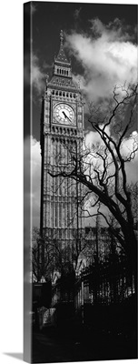 Low Angle View Of Big Ben, London, England, UK