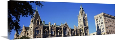 Low angle view of old city hall, Richmond, Virginia
