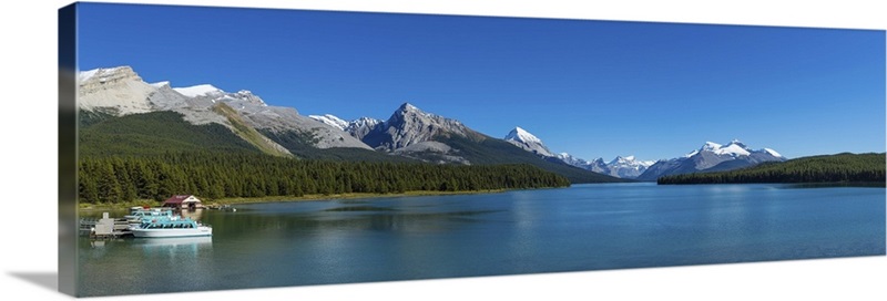 Maligne Lake, Jasper National Park, Alberta, Canada | Great Big Canvas