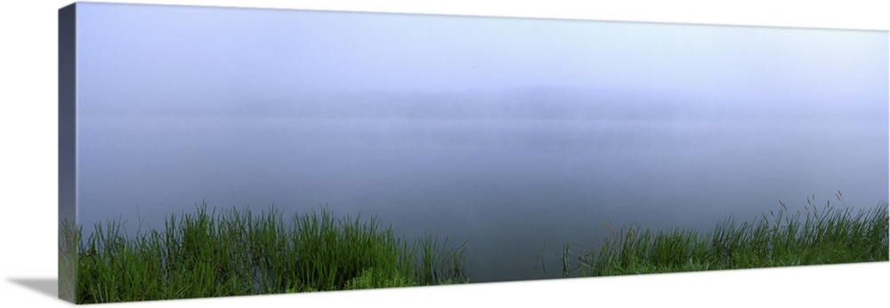 Maryland, Herrington Manor State Park, Panoramic view of a foggy weather