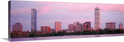 Massachusetts, Boston City, Skyscrapers along the Charles River