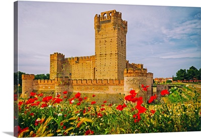 Medina Del Campo, Valladolid Province, Castile And Leon, Spain, La Mota Castle