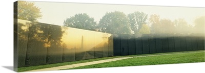 Memorial in a park, Vietnam Veterans Memorial, Washington DC