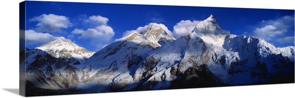 Mnts Everest & Nuptse Sagamartha National Park Nepal