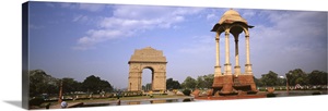 Monument in a city, India Gate, New Delhi, India image thumbnail
