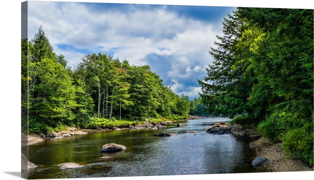 Moose River in the Adirondack Mountains