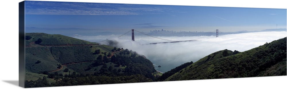 Morning fog San Francisco CA