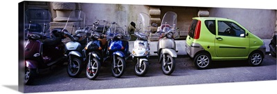 Motor Bikes Florence Italy
