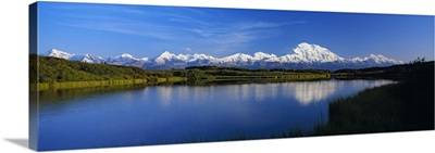 Mount McKinley and Alaska Range, Wonder Lake, Alaska