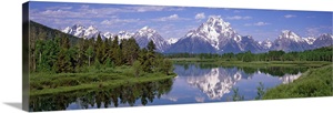 Mount Moran Snake River Oxbow Bend Grand Teton National Park WY image thumbnail