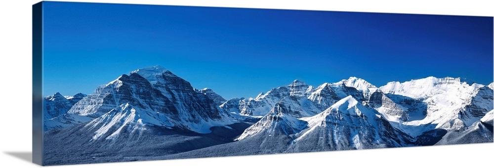 Mount Temple Banff National Park Alberta Canada Wall Art, Canvas Prints ...