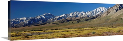 Mountain range, Eastern Sierra Mountains, Mono County, Bishop, California