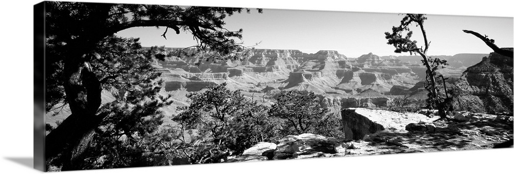 Mountain range, Mather Point, South Rim, Grand Canyon National Park, Arizona