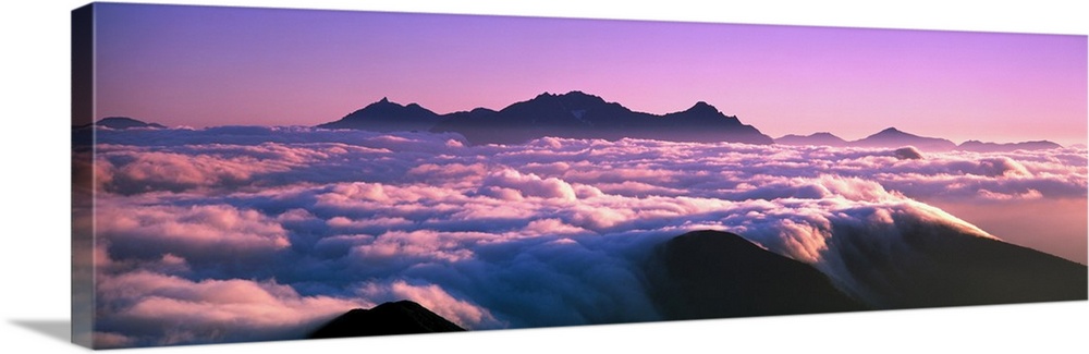 Mountaintop Cloudscape Japan
